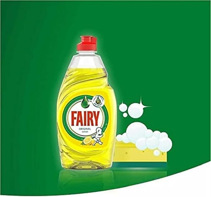 Fairy Washing Up Liquid Lemon (320ml) - Pack of 2