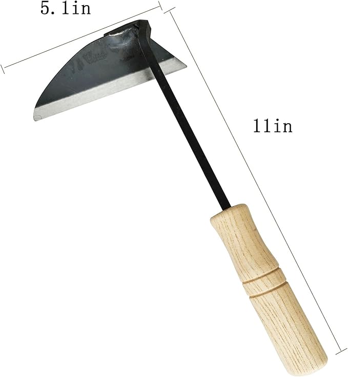 Nejiri Kama Hoe Japanese Hand Weeder Tool Garden Weeding Sickle Very Sharp