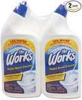 the Works 33302WK Disinfectant Toilet Bowl Cleaner, 32 oz Bottle, 2/Pack
