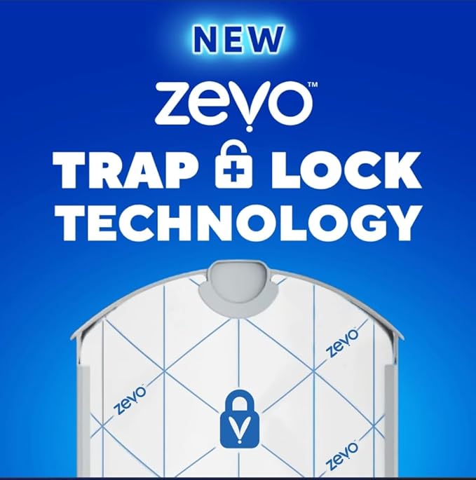 Zevo 8 Refill Cartridges – High-Capacity Pack for Zevo Plug-in Flying Insect Trap – 24/7 Indoor Protection