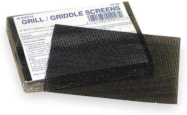for Tough Guy 2NTJ7 Scouring Pad,5 1/2 in L,Black,PK20 2NTJ7