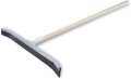 MARSHALLTOWN Asphalt Squeegee, 24 Inch Neoprene Curved Blade, 60 Inch Wood Handle, Spread Sealer Over Asphalt, Reversible, RED700247