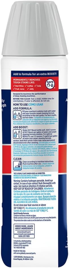 Bissell Oxy Boost Carpet Cleaning Formula Enhancer