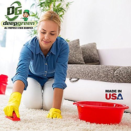 Deep Green All Purpose Stain Removal Formula - Best Carpet Cleaner - Non-Toxic, Odorless Pet Spot Remover (16oz Tub Makes up to 10 Quarts)