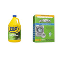 Zep All-Purpose Carpet Shampoo Concentrate Cleaner - 1 Gallon - ZUCEC128 & Affresh Washing Machine Cleaner, 6 Month Supply, Cleans Front Load and Top Load Washers