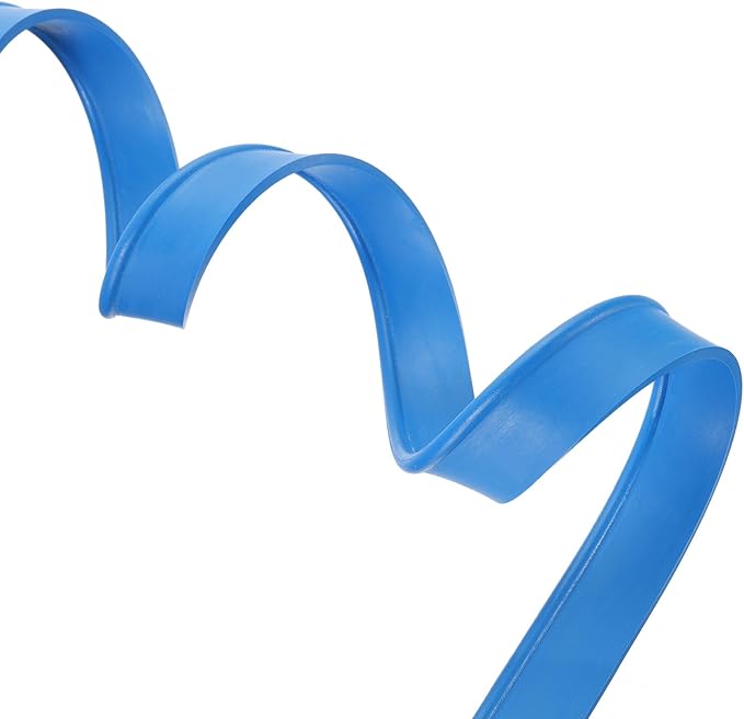 MECCANIXITY Replacement Squeegee Rubber for Window, Glass, Shower Doors, Tile Wall, 17.72 Inch, Blue Pack of 4