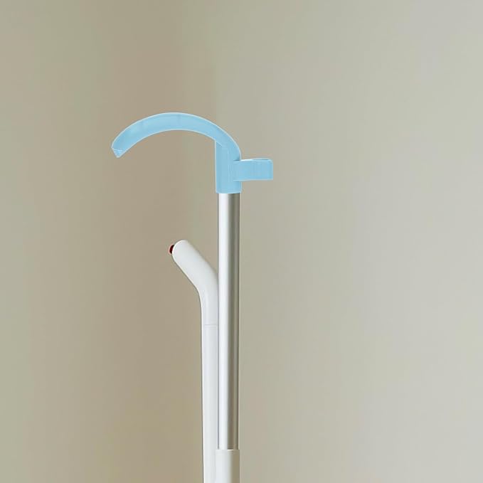 2pcs Broom and Dustpan Handle Grips 19mm Light Blue PVC Replacement Sleeve for Household Cleaning Tools and Clothesline Poles