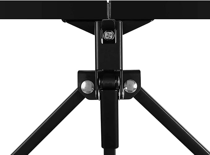 HealSmart Heavy Duty 3-Tier Foldable Metal Rack, 14.96" D x 27.95" W x 34.25" H Storage Shelving Unit 750 lbs with Wheels Moving Organizer Shelves for Garage Kitchen, Black