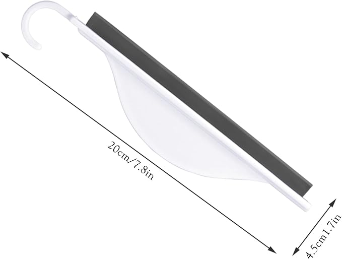 Zittop 3 Pcs Silicone Wiper, Silicone Mini Kitchen Countertop Squeegee for Cleaning Sink, Counter, Tiles, Window, Bathroom Shower, Floor
