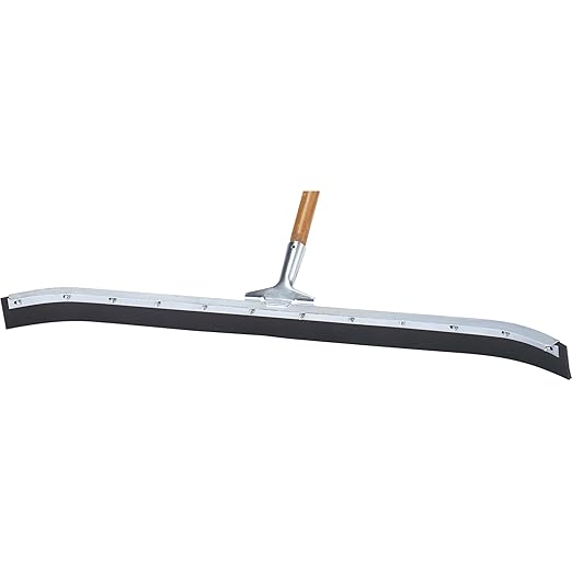 LIBMAN 954.0 Soft Rubber Floor Squeegee, 36" Curved Blade