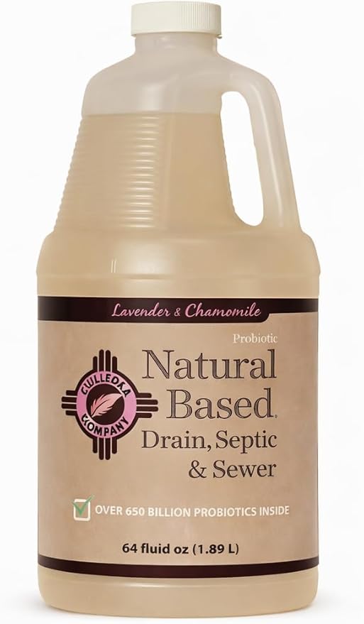 Drain, Septic & Sewer Natural Based Cleaner 1 Jug 64 oz.