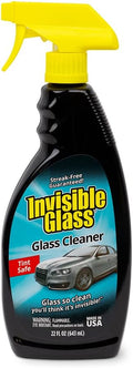 Invisible Glass 92164 Premium Glass Cleaner Spray for Car Windshields and Windows, Automotive and Home Window Cleaner, Streak-Free, Ammonia-Free, Tint-Safe – 22 fl oz