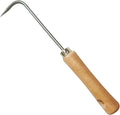 tBesme Crack Weeder Crevice Weeding Tool | Stainless Steel L-Shape Single-Claw Hook | Crevice Weed Remover | Patio Crack Weeder