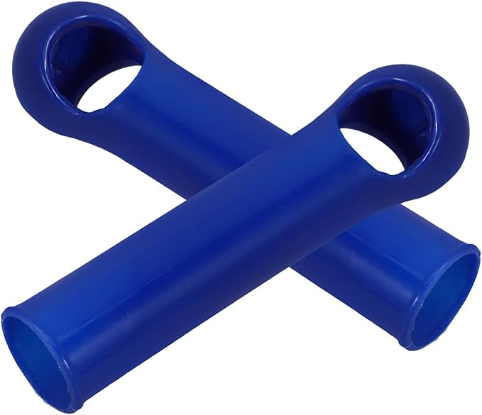 TOYANDONA 2pcs 19mm Plastic Broom Handle Replacement Caps with Grip End Covers for Sweeping Brooms and Dustpan Rods, Mop Handle Grippers for Floor Cleaning and Utility Use