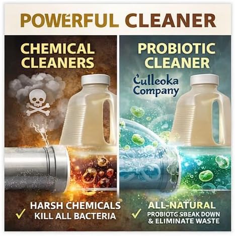 Drain, Septic & Sewer Natural Based Cleaner 1 Jug 64 oz.