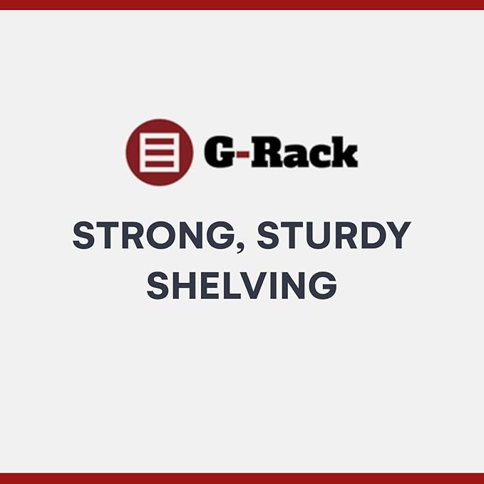 Garage Shelving Units - 71" H x 35" L x 12" W - Heavy Duty Racking - Shelves for Storage -1 Bay - Blue - 5 Tier - 2000LB Capacity (400LB Per Shelf) - Workshop, Shed, Office - 5 Year Warranty