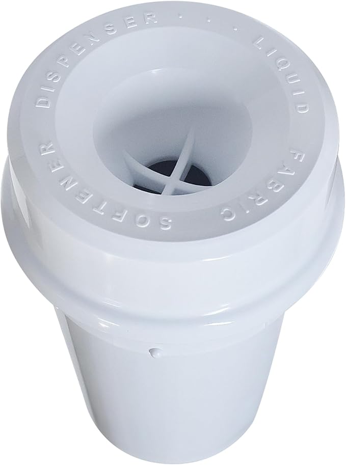 63580 Washer Fabric Softener Dispenser Fits for Whirlpool Roper Maytag Kitchen Aid Kenmore Amana 8598021 Softener Dispenser Replaces W10795104 W10832235 2810 AP3048948 PS381197 EAP381197
