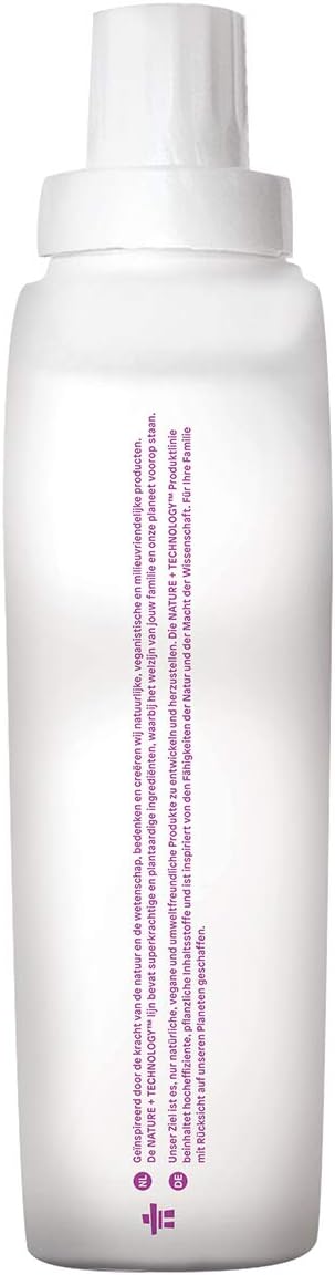 ATTITUDE Baby Fabric Softener, Hypoallergenic, Non-toxic, ECOLOGO Certified, Fluid Ounce, 40 Loads 33.8 Fl Oz Sweet Lullaby (42137) (Pack of 2)
