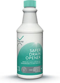 XionLab Safer, Greener Drain Clog Remover – Industrial-Strength Liquid Drain Cleaner for Hair & Grease – Septic Safe, Odorless, Biodegradable for Bathroom Sink, Bath Tub, & Shower Drain – 32 oz