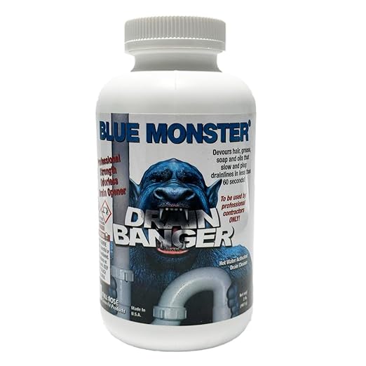 Blue Monster 76057 Drain Banger Drain Cleaner (2 lbs.)