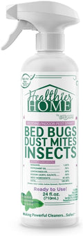 CHOMP! Insect and Pest Control Spray, 24 Ounces, Indoor and Outdoor Use, Plant-Based Formula Ants, Bed Bugs, Dust Mites Spiders, Made with Peppermint, Lemongrass, Geraniol