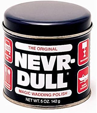 Original Nevr-Dull model L 5 oz Magic Wadding Metal Polish - Quantity 6