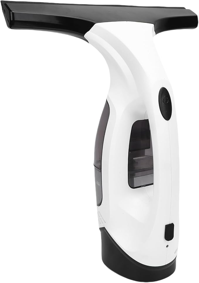 Focket Power Window Vacuum Overcharger,Rechargeable Cordless Window Cleaner with 2200MAh Battery,for Shower Glass Countertop Mirrors.(US PLUG 100-240V)