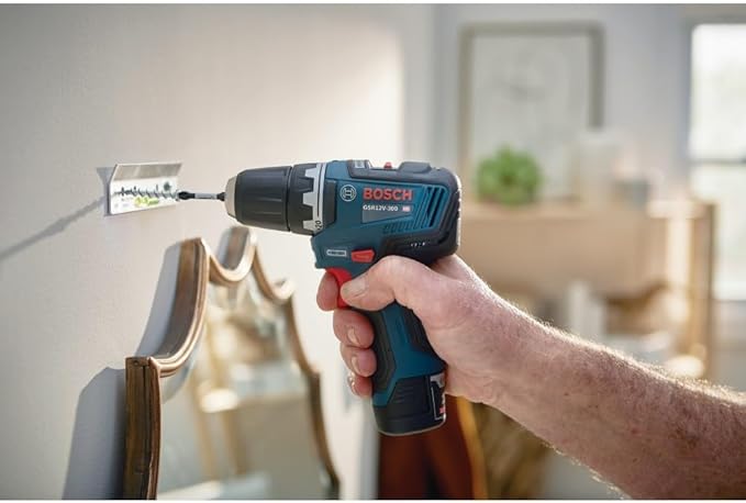 Bosch GXL12V-220B22 12V Max 2-Tool Combo Kit with 3/8 In. Drill/Driver, 1/4 In. Hex Impact Driver and (2) 2.0 Ah Batteries