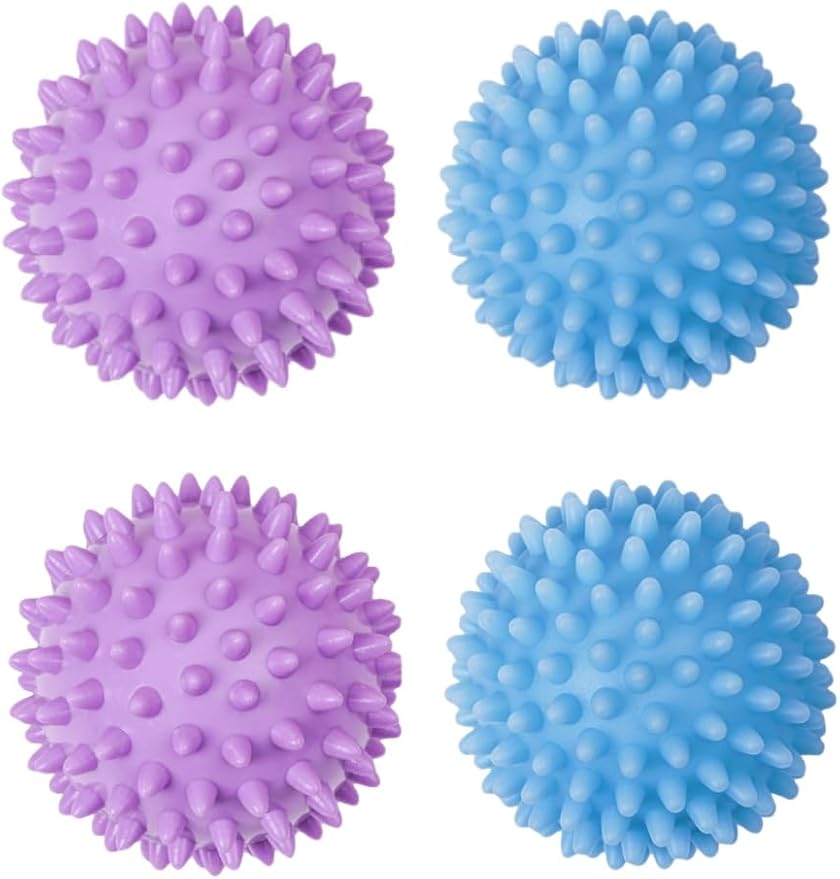uvbws4PCSReusable Laundry Dryer Balls - Eco Friendly Fabric Softener Alternatives Soften and Fluff Laundry Wrinkle Release， Anti Static Dryer Drying Balls for Laundry
