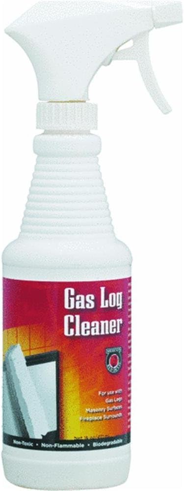 MEECO'S RED DEVIL 503 Gas Log Cleaner - Ready-to-Use Spray Removes Soot & Carbon from Ceramic Gas Logs, No Disassembly Required - Safe for NG & LP Units (16 fl oz) - Made in the USA