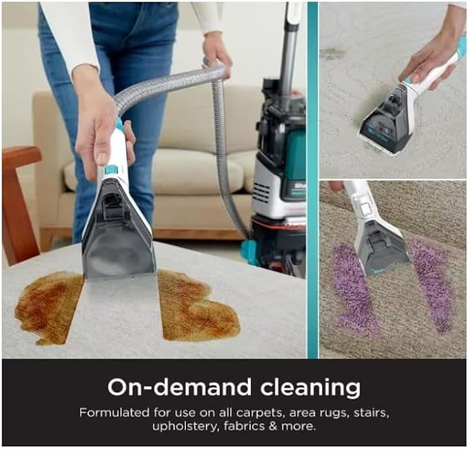 Value Carpet-Xpert Deep Clean Pro Formula Carpet Cleaner, 48 oz | Stain-Striker Technology, 20X More Stain-Fighting Power, Perfect for Pets, Compatible with All Shark Carpet Cleaners