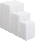 LemonRoad 30 Pcs White Scuff Pads for Non Scratch Non Woven Pads for Scuffing Scouring Sanding Paint Primer Prep Adhesion Scratch Home for Cleaning Surface Polishing Metal Deburring Auto Body Repair
