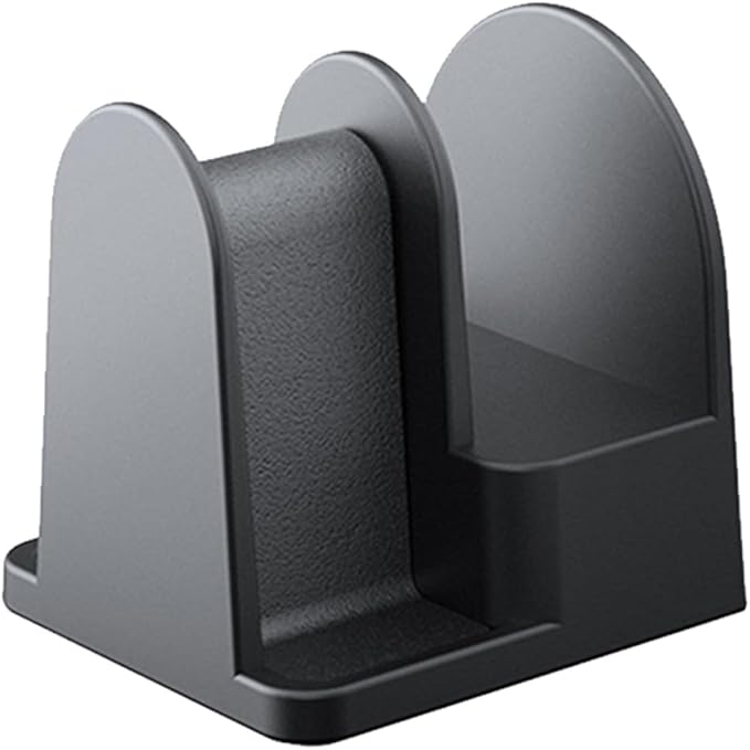 Tofficu Wall-Mounted and Desktop Eyeglasses Holder Stand, Black Sunglasses Storage Rack for Car and Office, Sturdy Eyewear Organizer for Glasses Display and Storage