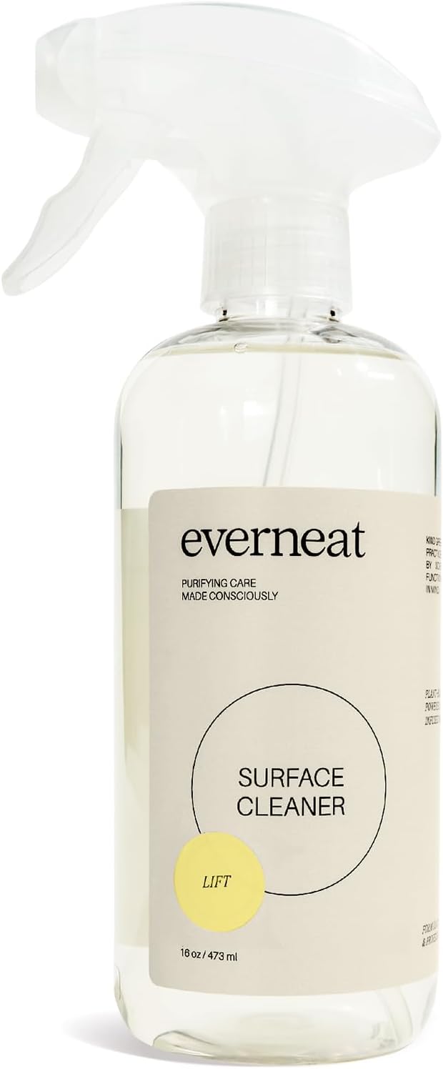 Everneat Concentrated Surface Cleaner - Lift | Lemongrass, Rosemary & Lemon | Plant-Based, Multi-Surface | 1 oz Concentrate + Just Add Water