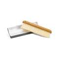Full Circle Crumb Runner, Countertop Sweep and Squeegee, Mini Portable Brush, Compact Storage, Sustainable Bamboo Handle