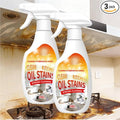 FIELL Heavy-Duty Kitchen Degreaser Foam Cleaner, Clean Kitchens Up Kitchen Oil Stains, Heavy Oil Stain Cleaner Kitchens, Degreaser Clean Heavy Duty, Multi Functiona Foam Cleaning Spray (2PC)