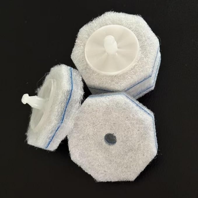 Disposable Toilet Wand Refills, Toilet Bowl Cleaner Scrubbing Pads, 30 Ct