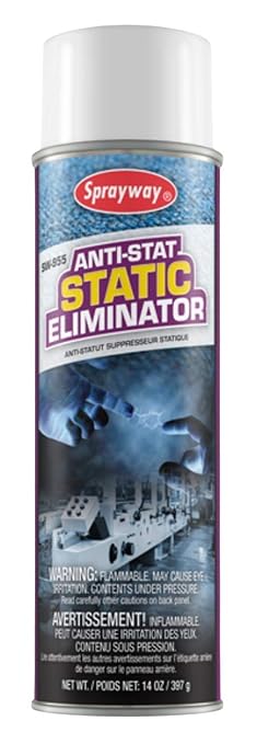 Sprayway-SW955 Anti Static Eliminator, Case of 12 (16 oz) cans