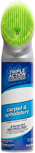 Carpet & Upholstery Cleaner Spray, Deep Cleaning Fabric Stain Remover for Rugs, Furniture & Car Interiors, Powerful Odor Eliminating Formula, Easy-to-Use Foam Cleaner, 12 oz Bottle