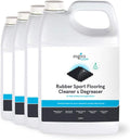 Zogics Rubber Flooring Cleaner and Degreaser – Cleaner Concentrate and Heavy Duty Degreaser for Rubber Floors and Mats, Biodegradable and Non Toxic Cleaner (4 Gallons/Case)