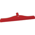 Vikan 77134 Squeegee,Ultra Hygiene,Dbl Blade,20",PP/RB,RD