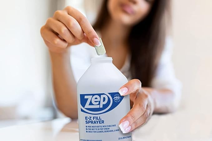 Zep PRO-TABS All Purpose Cleaner Dissolvable Tablets - 4 Tablets - ZUAPCTAB Just Add Water! Environmentally Friendly