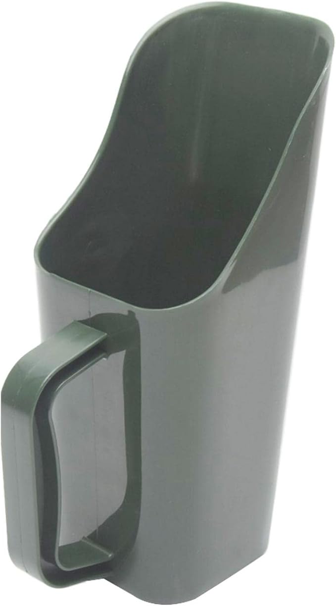 Garden Shovel,Green Scoop, Multifunctional Bucket Gardening Tool, Cultivation Shovel Spoons Digging Tool, Small Plastic Handy Garden Scoop for Soil, Compost, Plantings (Color:Army Green)
