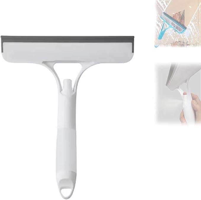 3 in 1 Spray Squeegee, Window Squeegee with Sprayer, Spray WindowSqueegee Cleaner with Spray Bottle for Car, Home, Kitchen Windows