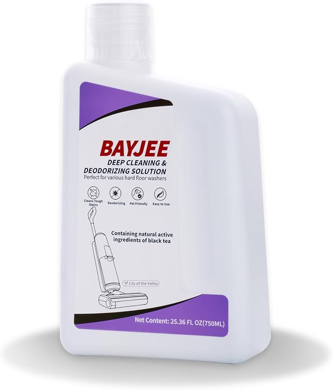 Deep Cleaning & Deodorizing Solution, 25.36FL OZ/750ML, Designed for TINECO, SHARK, MOVA, BISSELL, Compatible with all models of wet dry vacuum cleaners,long-lasting Lavender Fragrance
