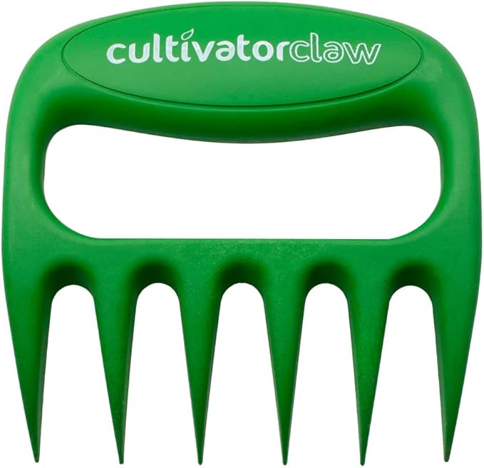 Bear Paws Cultivator Claw - Ergonomic Gardening Tools - Hand Held Garden Tool - Hand Rake - Strong Nylon Weeder - Manual Weeding, Aerating, Cultivating…