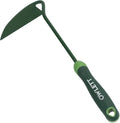 Japanese Weeding Sickle, Garden Hand Hoe Sickle Hoe with Ergonomic Rubber Handle, High-Hardness Carbon Steel Manual Weeder Tool for Weeding Cultivating Trenching Soil Loosening