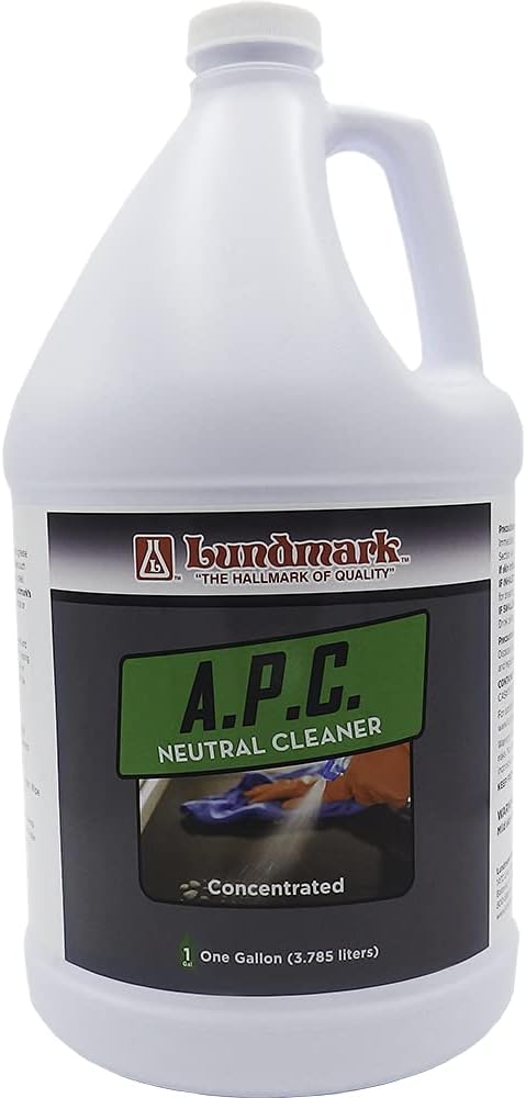 Lundmark Wax A.P.C., Concentrated Neutral Cleaner, 1-Gallon, 3279G01-4