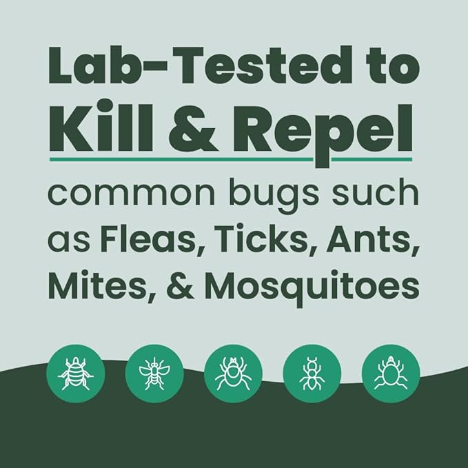 Cedarcide All-Purpose Bug Spray | Kill and Control Mosquitos, Fleas, Ticks, Ants | Made with Natural Essential Oils | Use on People, Pets & Kids | Cedarwood Gallon (128 Oz.)