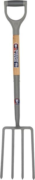 Spear & Jackson Neverbend Carbon Digging Fork – Durable Carbon Steel Garden Fork for Heavy-Duty Digging and Cultivation